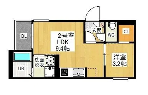 REGALEST COMFORT(レガリストコンフォート)【1階】の間取り