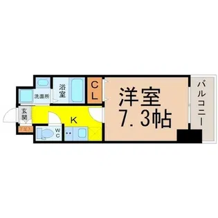 アジリア大曽根【8階】の間取り