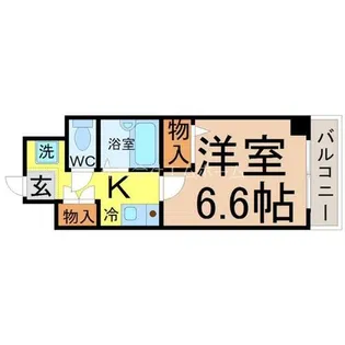 クリエイト妙音【3階】の間取り