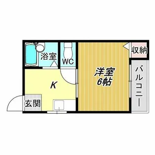 シティハイツあびこ【4階】の間取り