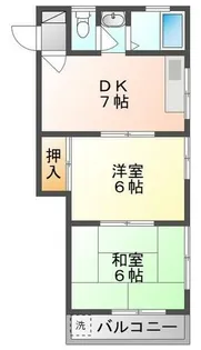 プルミエールシマ【1階】の間取り