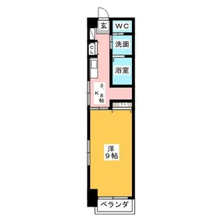 アネックス高蔵【6階】の間取り