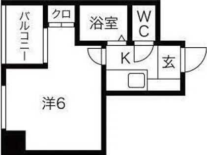 Belong千林(旧 千林ロイヤルハイツ)【5階】の間取り