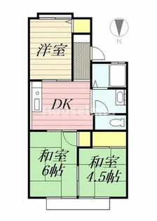 セジュール日高【2階】の間取り