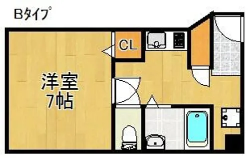 グランシャルム【5階】の間取り