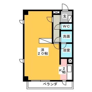 Lucent土橋【9階】の間取り