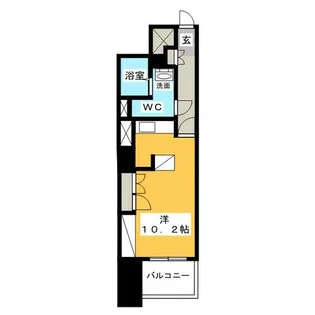 ドゥーエ大須【9階】の間取り