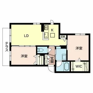 大阪府和泉市伏屋町3丁目【アパート】の間取り
