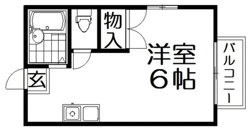 JUN Ⅰ【1階】の間取り