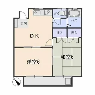 フェニックスMK【202号室】の間取り