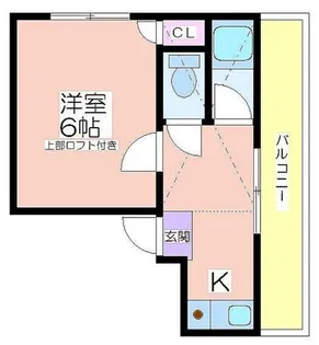 リヴァー住之江A棟【501号室】の間取り