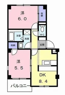 ドリームA【2階】の間取り