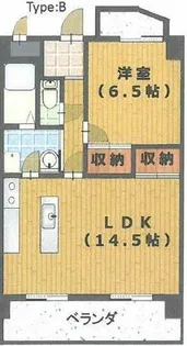 リーブ田の上【3階】の間取り
