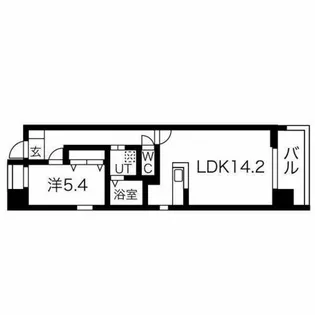 THE BRICKS(ザ ブリックス)【3階】の間取り