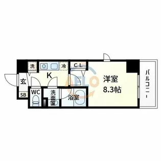 MDI.J Esaka Court【4階】の間取り