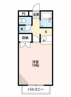 イーストノーヴァ【2階】の間取り