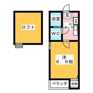 FELICEⅢ【2階】の間取り