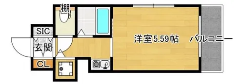 ハイツシグマⅡ【3階】の間取り