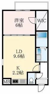 フジレジデンス【2階】の間取り
