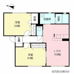 福岡県北九州市八幡東区日の出2丁目【アパート】の間取り