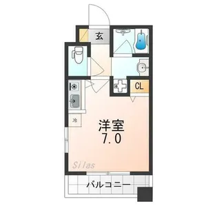 プロスペクト下鴨【2階】の間取り