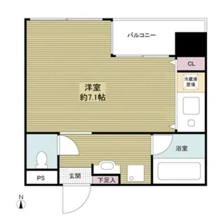 プロスペクト下鴨【6階】の間取り