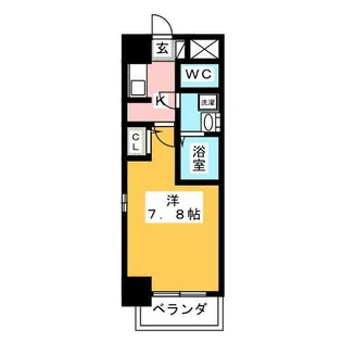 S-FORT 一宮本町【10階】の間取り