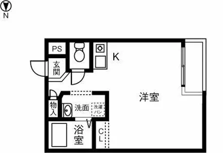 グルニエ小沢【301号室】の間取り