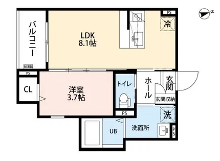 robot home 東本町【1階】の間取り
