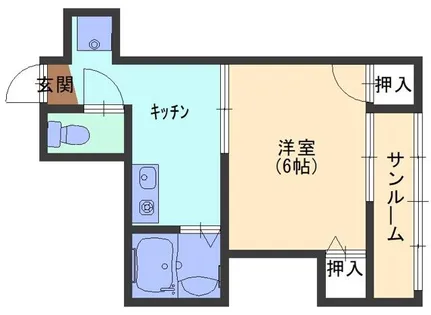 M´プラザ大宮通【3階】の間取り