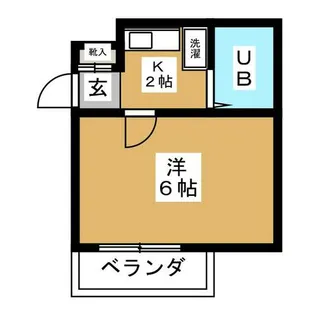 ラフォーレ姫池【5階】の間取り