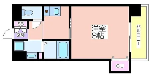 プレサンスフジ【3階】の間取り
