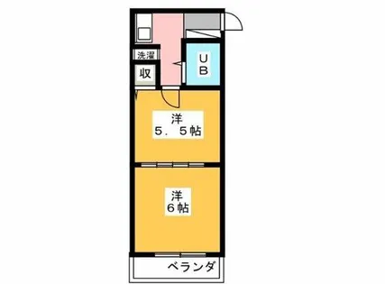 ディスティーノ豊橋 East【703号室】の間取り