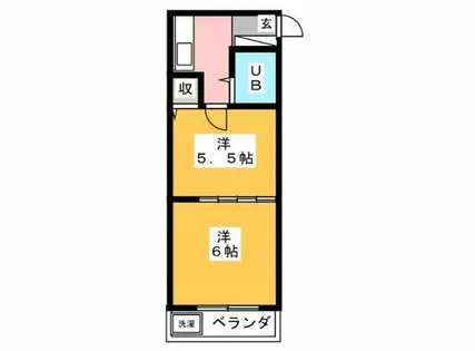 ディスティーノ豊橋 East【303号室】の間取り