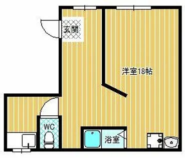 エスティライフ喜志駅前【1階】の間取り