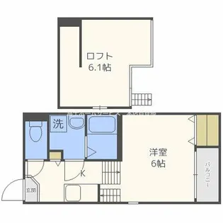 トロワ・スール【1階】の間取り