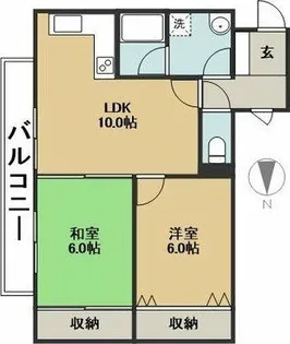 イーハ・トーヴ21【303号室】の間取り