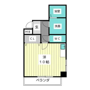 メゾン ヴァン ドゥ【1階】の間取り