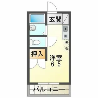 ハイツエクシードⅡ【1階】の間取り