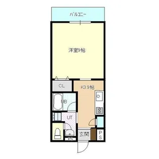 レフィーナ円山【9階】の間取り