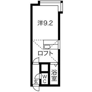 アリエル水車町【3階】の間取り