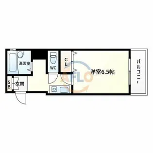ラ・ベル・シャンブル【3階】の間取り