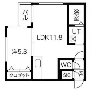 アストン.エム【2階】の間取り