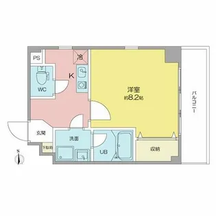 カーサ千種A【1階】の間取り