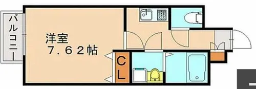 レスプリ・メゾンデリス【10階】の間取り