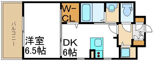 サニーサイド240【2階】の間取り
