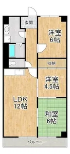 SunMarine日辨【4階】の間取り
