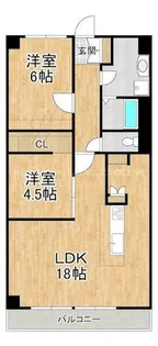 SunMarine日辨【5階】の間取り