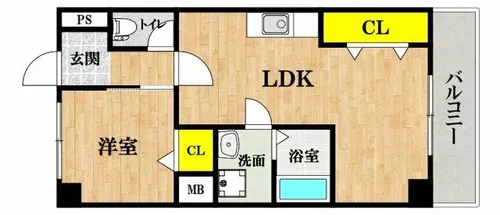 ファイブコート【2階】の間取り