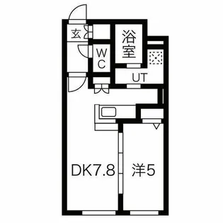 CITY RESIDENCE幌平橋【3階】の間取り